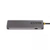 StarTech.com USB-C-multipoort-adapter, 4K 60Hz HDMI-video, 3-poorts 5Gbps USB-hub, 100W Power Delivery pass-through, GbE, 30 cm kabel, mini-reisdock, laptop-dockingstation