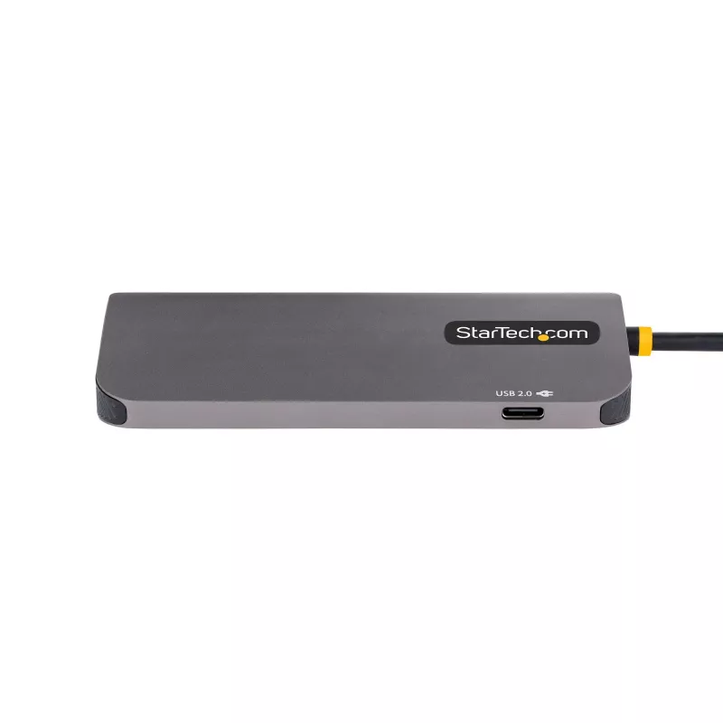 StarTech.com USB-C-multipoort-adapter, 4K 60Hz HDMI-video, 3-poorts 5Gbps USB-hub, 100W Power Delivery pass-through, GbE, 30 cm kabel, mini-reisdock, laptop-dockingstation
