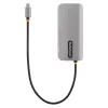 StarTech.com USB-C-multipoort-adapter, 4K 60Hz HDMI-video, 3-poorts 5Gbps USB-hub, 100W Power Delivery pass-through, GbE, 30 cm kabel, mini-reisdock, laptop-dockingstation