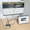 StarTech.com USB-C-multipoort-adapter, 4K 60Hz HDMI-video, 3-poorts 5Gbps USB-hub, 100W Power Delivery pass-through, GbE, 30 cm kabel, mini-reisdock, laptop-dockingstation