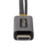 StarTech.com 30cm HDMI-naar-DisplayPort-adapterkabel, actieve 4K 60Hz HDMI 2.0 naar DP 1.2 converter, HDR, USB-busvoeding, HDMI-bron naar DisplayPort-monitor voor laptops/pc's