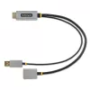 StarTech.com 30cm HDMI-naar-DisplayPort-adapterkabel, actieve 4K 60Hz HDMI 2.0 naar DP 1.2 converter, HDR, USB-busvoeding, HDMI-bron naar DisplayPort-monitor voor laptops/pc's
