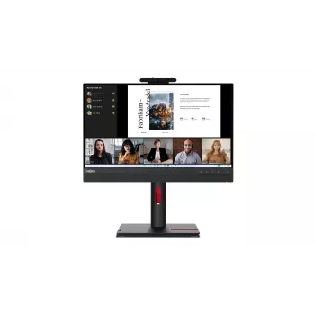 Lenovo ThinkCentre TIO-22 Gen5 monitor, 54,6 cm (21,5 inch), 1920 x 1080 pixels, Full HD, LED, 6 ms, zwart