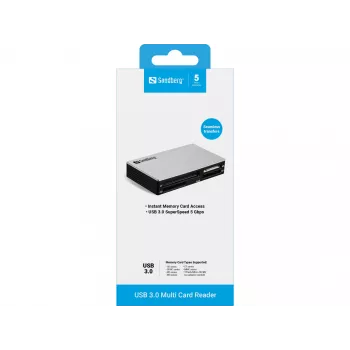 Sandberg USB 3.0 multi-kaartlezer