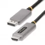 StarTech.com 2 m DisplayPort-naar-HDMI-adapterkabel, 8K 60Hz, 4K 144Hz, HDR10, DP 1.4 naar HDMI 2.1 actieve videoconverter, DisplayPort-desktop naar HDMI-monitor, M/M - DisplayPort-naar-HDMI-kabel