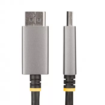 StarTech.com 2 m DisplayPort-naar-HDMI-adapterkabel, 8K 60Hz, 4K 144Hz, HDR10, DP 1.4 naar HDMI 2.1 actieve videoconverter, DisplayPort-desktop naar HDMI-monitor, M/M - DisplayPort-naar-HDMI-kabel