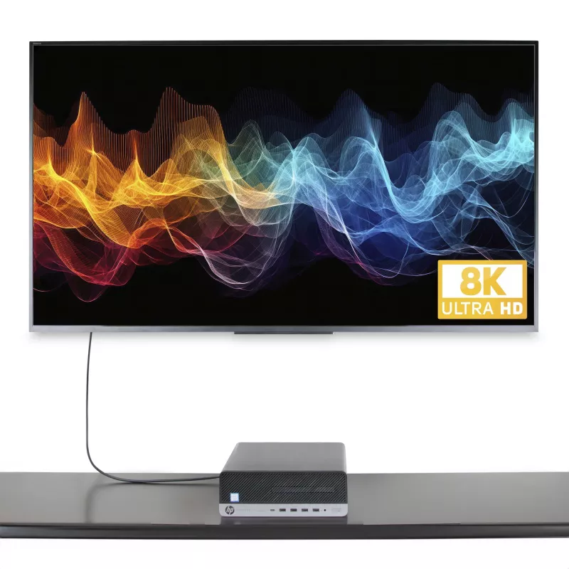 StarTech.com 2 m DisplayPort-naar-HDMI-adapterkabel, 8K 60Hz, 4K 144Hz, HDR10, DP 1.4 naar HDMI 2.1 actieve videoconverter, DisplayPort-desktop naar HDMI-monitor, M/M - DisplayPort-naar-HDMI-kabel