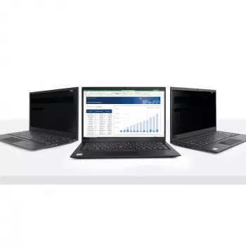 StarTech.com 33,8 cm (13,3 inch) laptopprivacyfilter – antireflecterende privacybescherming voor breedbeelddisplays (16:9) – beschermfolie voor laptopdisplay met 51% blauwlichtreductie – tweezijdig mat/glanzend