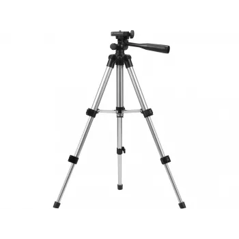Sandberg universeel statief 26-60 cm, 3 poten, zwart, zilver, 60 cm
