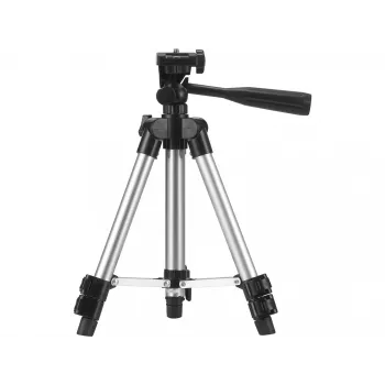 Sandberg universeel statief 26-60 cm, 3 poten, zwart, zilver, 60 cm