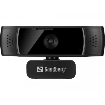 Sandberg USB-webcam autofocus DualMic, 2,07 MP, 1920 x 1080 pixels, Full HD, 30 fps, 70°, 70°