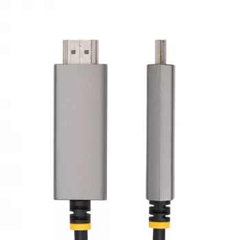 StarTech.com 1m USB-C-naar-HDMI-adapterkabel, 8K 60Hz, 4K 144Hz, HDR10, USB Type-C-naar-HDMI 2.1 videoconverterkabel, USB-C DP Alt Mode/USB4/Thunderbolt 3/4-compatibel – USB-C-laptop naar HDMI-monitor