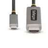 StarTech.com 1m USB-C-naar-HDMI-adapterkabel, 8K 60Hz, 4K 144Hz, HDR10, USB Type-C-naar-HDMI 2.1 videoconverterkabel, USB-C DP Alt Mode/USB4/Thunderbolt 3/4-compatibel – USB-C-laptop naar HDMI-monitor