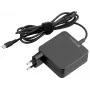 Sandberg USB-C AC-oplader PD65W EU 2M, binnen, AC, 20 V, 1 m, zwart