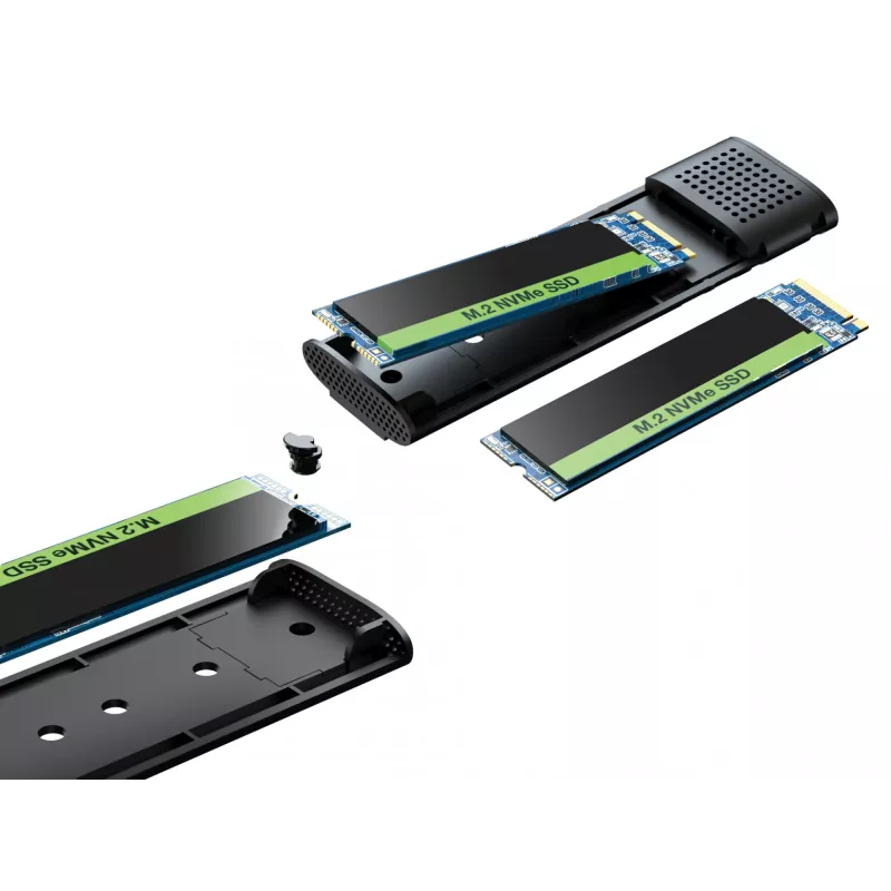 Sandberg USB 3.2-behuizing voor M.2+NVMe SSD