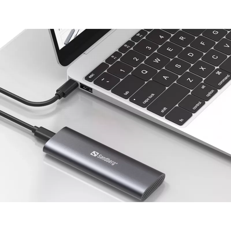 Sandberg USB 3.2-behuizing voor M.2+NVMe SSD