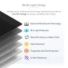 StarTech.com 13 inch MacBook Air M2/M3 laptop-privacyscreen, afneembare en omkeerbare antireflecterende privacyscreen, magnetische laptop-schermbescherming met 51% blauwlichtreductie