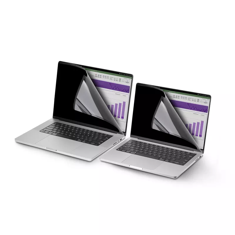 StarTech.com 14 inch MacBook Pro 21/23 laptop-privacyscreen, afneembare en omkeerbare antireflecterende privacyscreen, magnetische laptop-schermbescherming met 51% blauwlichtreductie