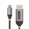 StarTech.com 3m USB-C naar DisplayPort-adapterkabel, 8K 60Hz, 4K 144Hz, HDR, USB Type-C naar DP 1.4 videoconverterkabel, USB4/Thunderbolt 3/4 compatibel