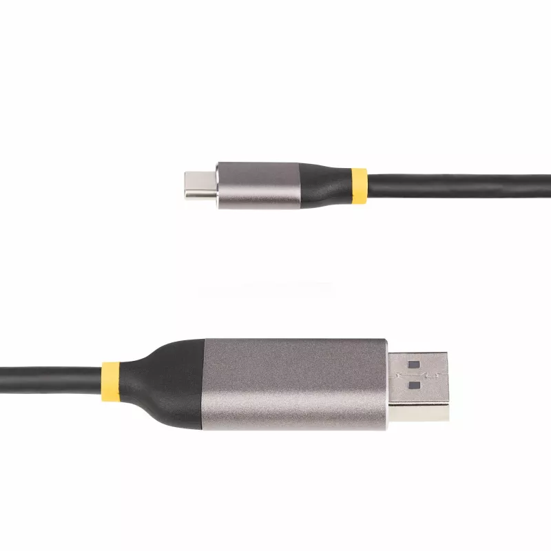 StarTech.com 3m USB-C naar DisplayPort-adapterkabel, 8K 60Hz, 4K 144Hz, HDR, USB Type-C naar DP 1.4 videoconverterkabel, USB4/Thunderbolt 3/4 compatibel