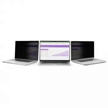 StarTech.com privacyscreen voor 15 inch MacBook Air 2023, afneembaar en omkeerbaar, antireflecterend privacyscreenfilter, magnetische laptop-displaybescherming met 51% blauwlichtreductie