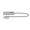 StarTech.com USB-C multiport-adapter met aangebrachte USB-C-naar-USB-A-dongle, dual HDMI (4K30Hz/1080p60Hz), 3x USB-A 5Gbps, mini travel dock, laptop-dockingstation, 1,3ft/40cm kabel