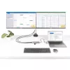 StarTech.com USB-C multiport-adapter met aangebrachte USB-C-naar-USB-A-dongle, dual HDMI (4K30Hz/1080p60Hz), 3x USB-A 5Gbps, mini travel dock, laptop-dockingstation, 1,3ft/40cm kabel