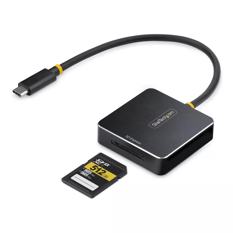 StarTech.com 1B-USB-C-SDE-ADAPTER kaartlezer USB 3.2 Gen 2 (3.1 Gen 2) Type-C zwart