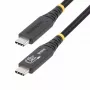 StarTech.com 1m (3,3ft) USB4-kabel, USB-IF-gecertificeerde USB-C-kabel, 40Gbps, 240W Power Delivery PD 3.1 EPR, 8K 60Hz, USB Type-C datatransmissiekabel/kabel, compatibel met Thunderbolt/USB 3.2-aansluitingen