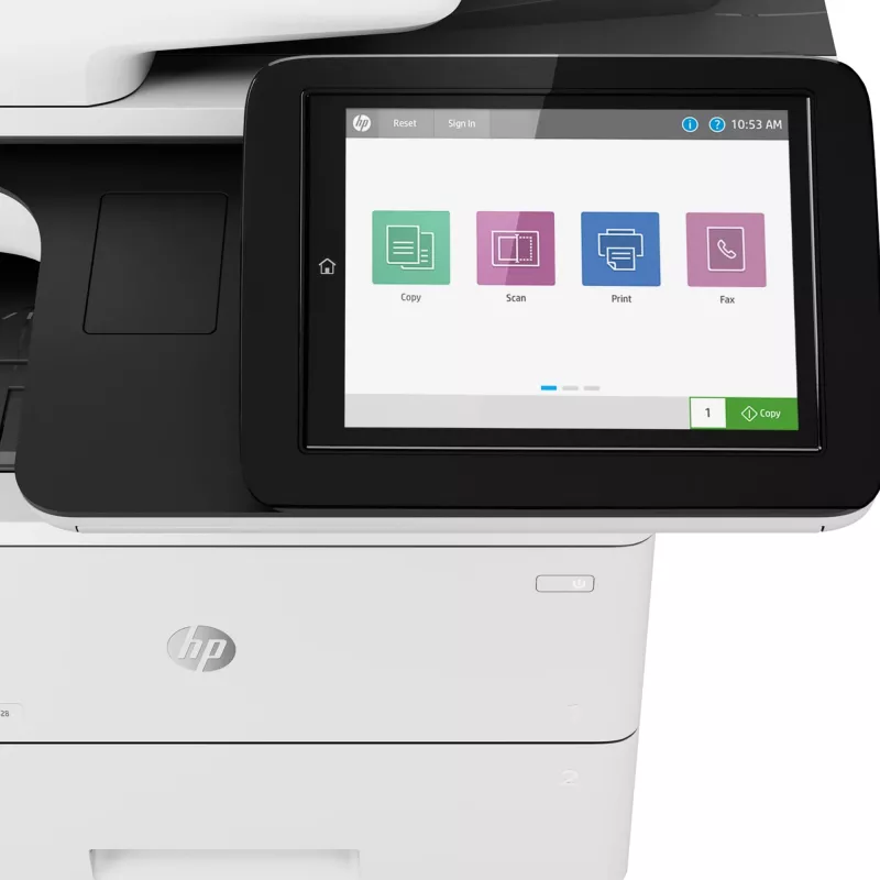 HP LaserJet Enterprise MFP M528dn, laser, monodruk, 1200 x 1200 DPI, A4, direct printen, zwart, wit