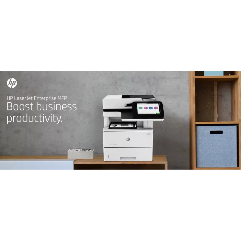HP LaserJet Enterprise MFP M528dn, laser, monodruk, 1200 x 1200 DPI, A4, direct printen, zwart, wit