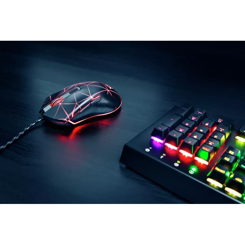 Trust GXT 133 Locx muis gaming rechtshandig USB Type-A optisch 4000 DPI