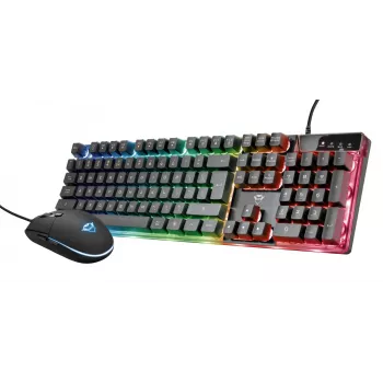 Trust GXT 838 Azor toetsenbord muis inbegrepen gaming USB zwart