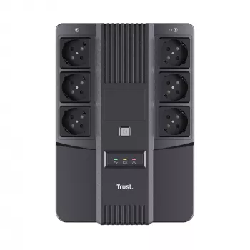 Trust Maxxon noodstroomvoorziening (UPS) 0,8 kVA 6 AC-uitgangen