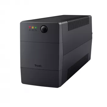 Trust Paxxon noodstroomvoorziening (UPS) 0,8 kVA 480 W 2 AC-uitgangen