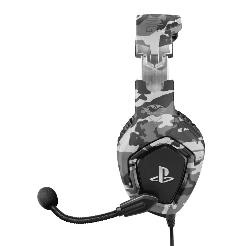 Trust GXT 488 Forze PS4 Headset, bedraad, hoofdband, gaming, zwart, grijs