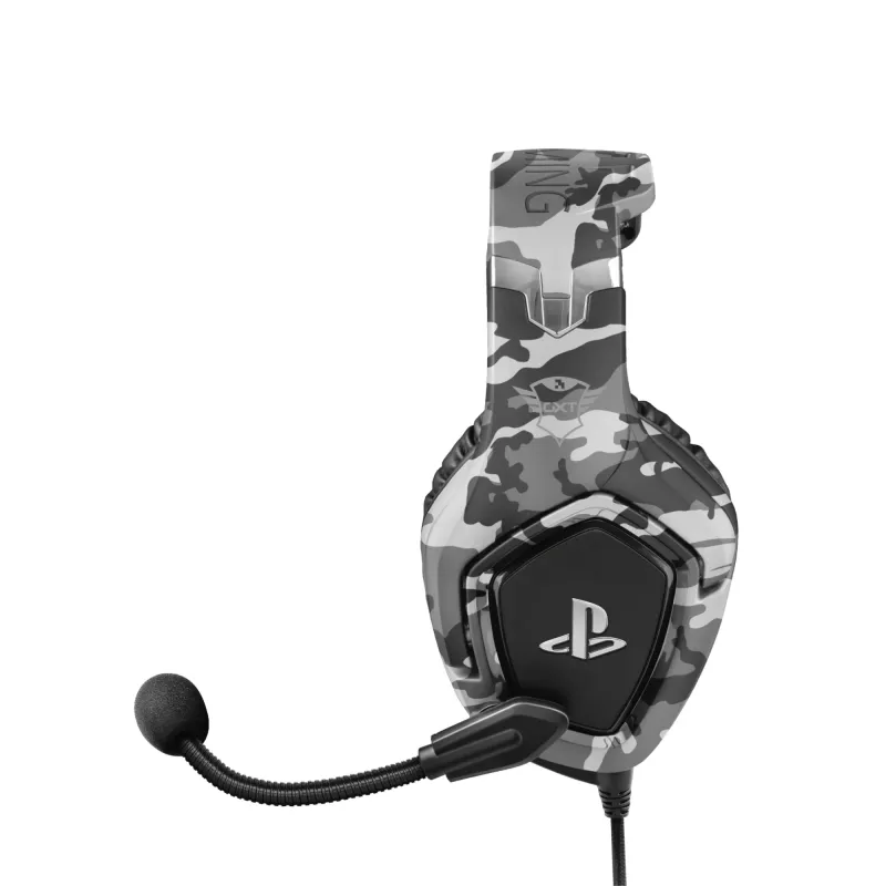 Trust GXT 488 Forze PS4 Headset, bedraad, hoofdband, gaming, zwart, grijs