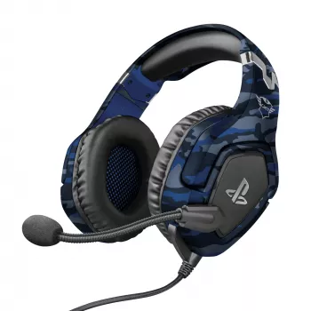 Trust GXT 488 Forze PS4 Headset bedraad hoofdband gaming zwart, blauw