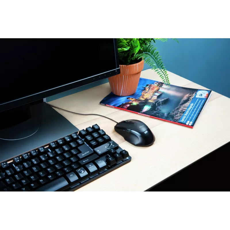 Trust Voca muis kantoor rechtshandig USB Type-A optisch 2400 DPI