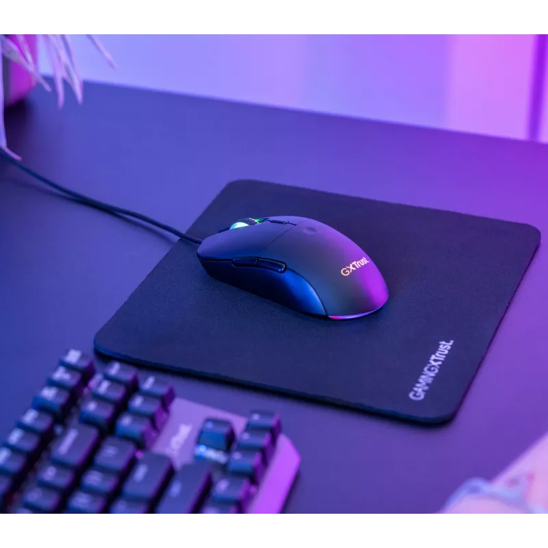Trust GXT 981 Redex muis gaming rechtshandig USB Type-A optisch 10000 DPI