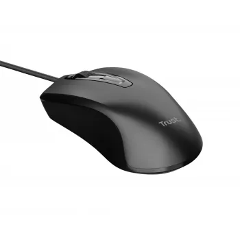 Trust 24657 muis kantoor dubbelhandig USB Type-A optisch 1200 DPI