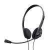 Trust 24659 hoofdtelefoon/headset bedraad hoofdband gesprekken/muziek zwart