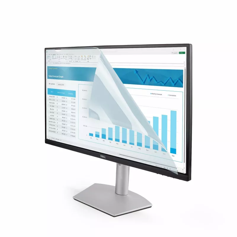 StarTech.com 24 inch 16:9 anti-blauwlichtfilter, blauwlicht beeldschermfilter voor 24 inch computermonitor, vermindert oogbelasting, dubbele montageopties, TAA-conform