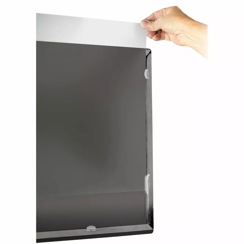 StarTech.com 24 inch 16:9 anti-blauwlichtfilter, blauwlicht beeldschermfilter voor 24 inch computermonitor, vermindert oogbelasting, dubbele montageopties, TAA-conform