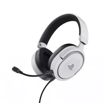 Trust GXT 498 Forta headset bedraad hoofdband gaming zwart, wit