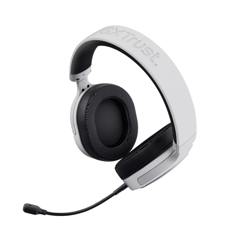 Trust GXT 498 Forta headset bedraad hoofdband gaming zwart, wit
