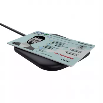 Trust Ceto smartcardlezer voor binnen USB USB 2.0 zwart