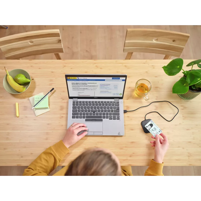 Trust Ceto smartcardlezer voor binnen USB USB 2.0 zwart