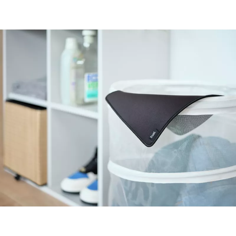 TRUST BOYE muismat - zwart, 100% gerecycled materiaal