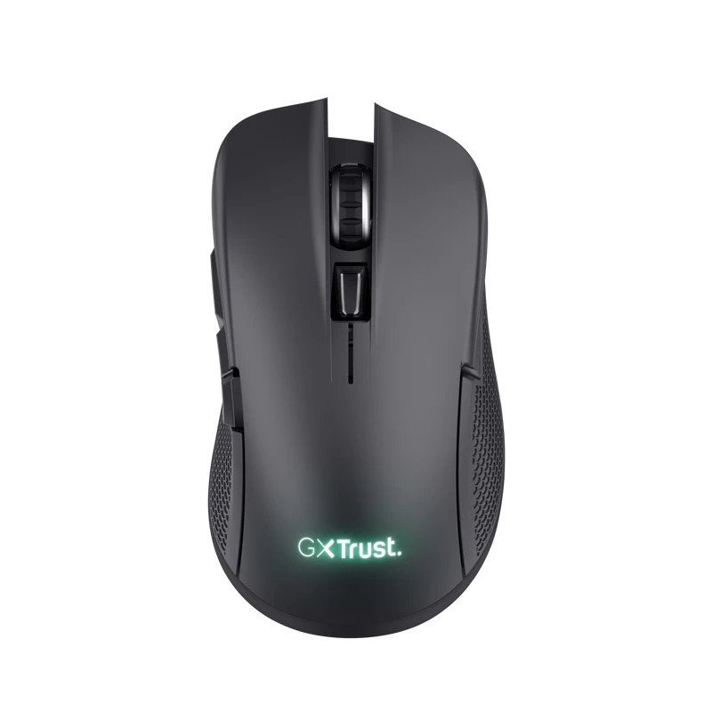 Trust GXT 923 YBAR muis gaming rechtshandig RF draadloos optisch 7200 DPI